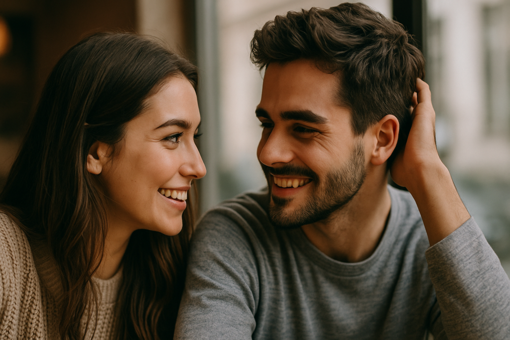 10 telltale body language signs that someone finds you incredibly attractive, according to psychology