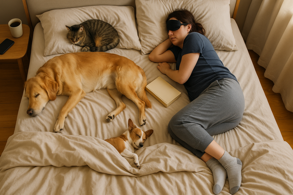 People who happily share their bed with their pets share these 7 rare traits (without realizing it)