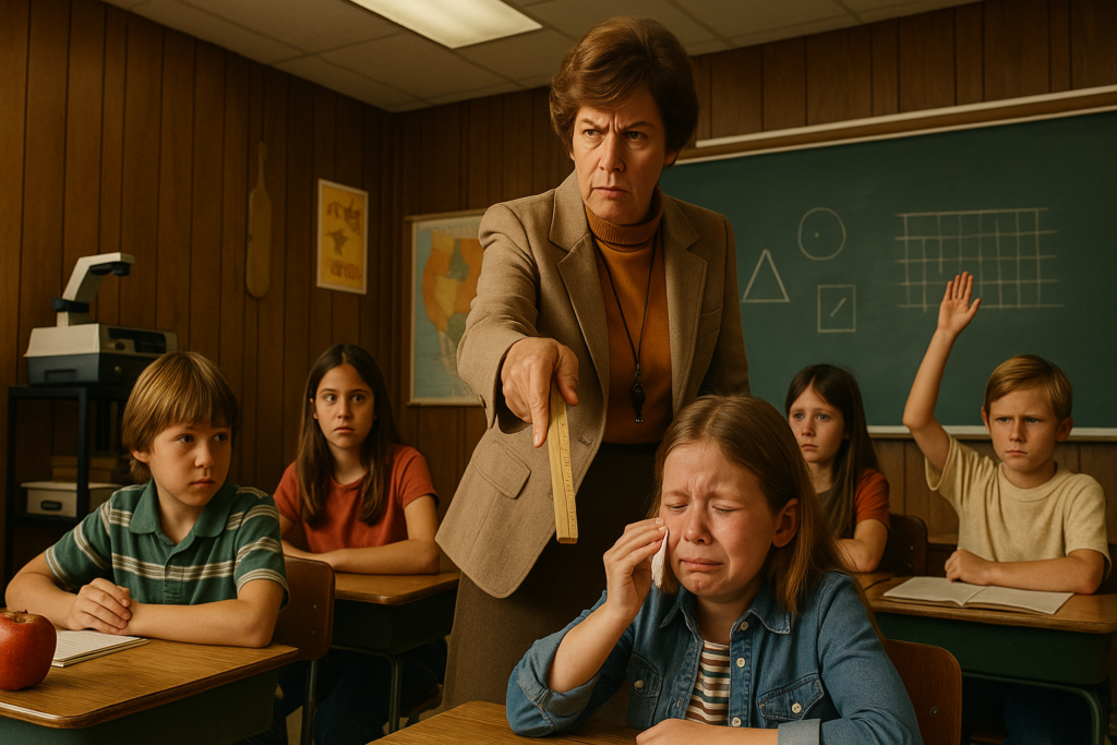 9 seemingly innocent phrases teachers used in the 70s and 80s that would traumatize kids (and their parents) today
