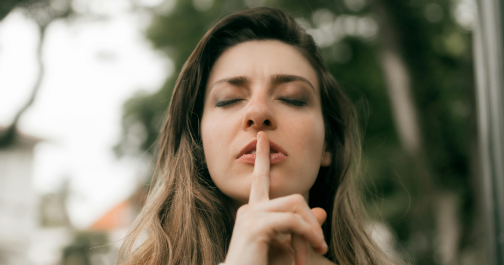 Silence is not empty – it is full of answers