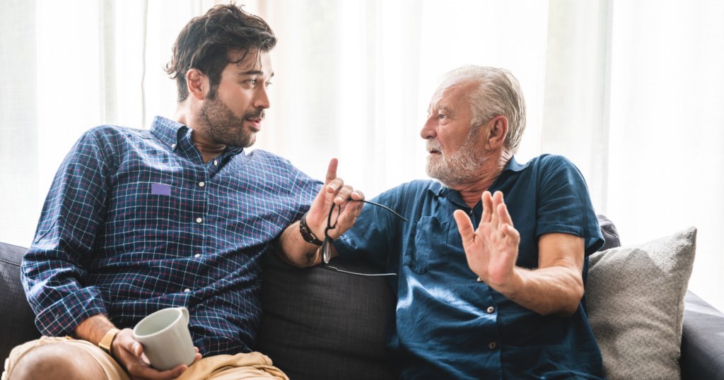 The real reason men in their sixties start saying “when I was your age” isn’t condescension — it’s that their father’s voice has finally settled into their throat and the sentences come out before they can stop them and every time it happens they hear a man they thought they’d outgrown speaking through their own mouth