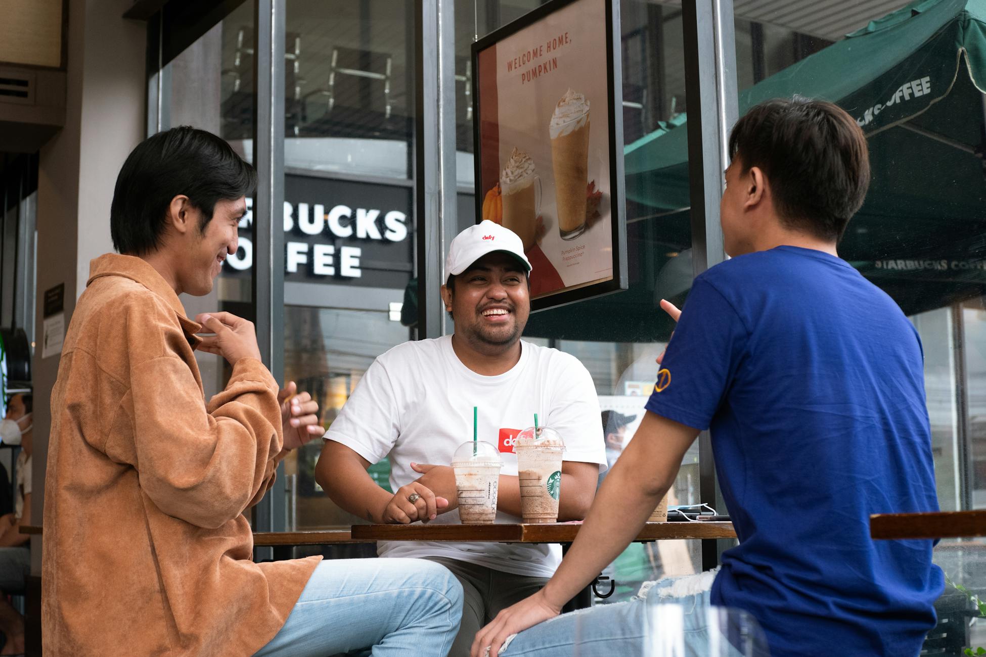 cafe conversation warmth