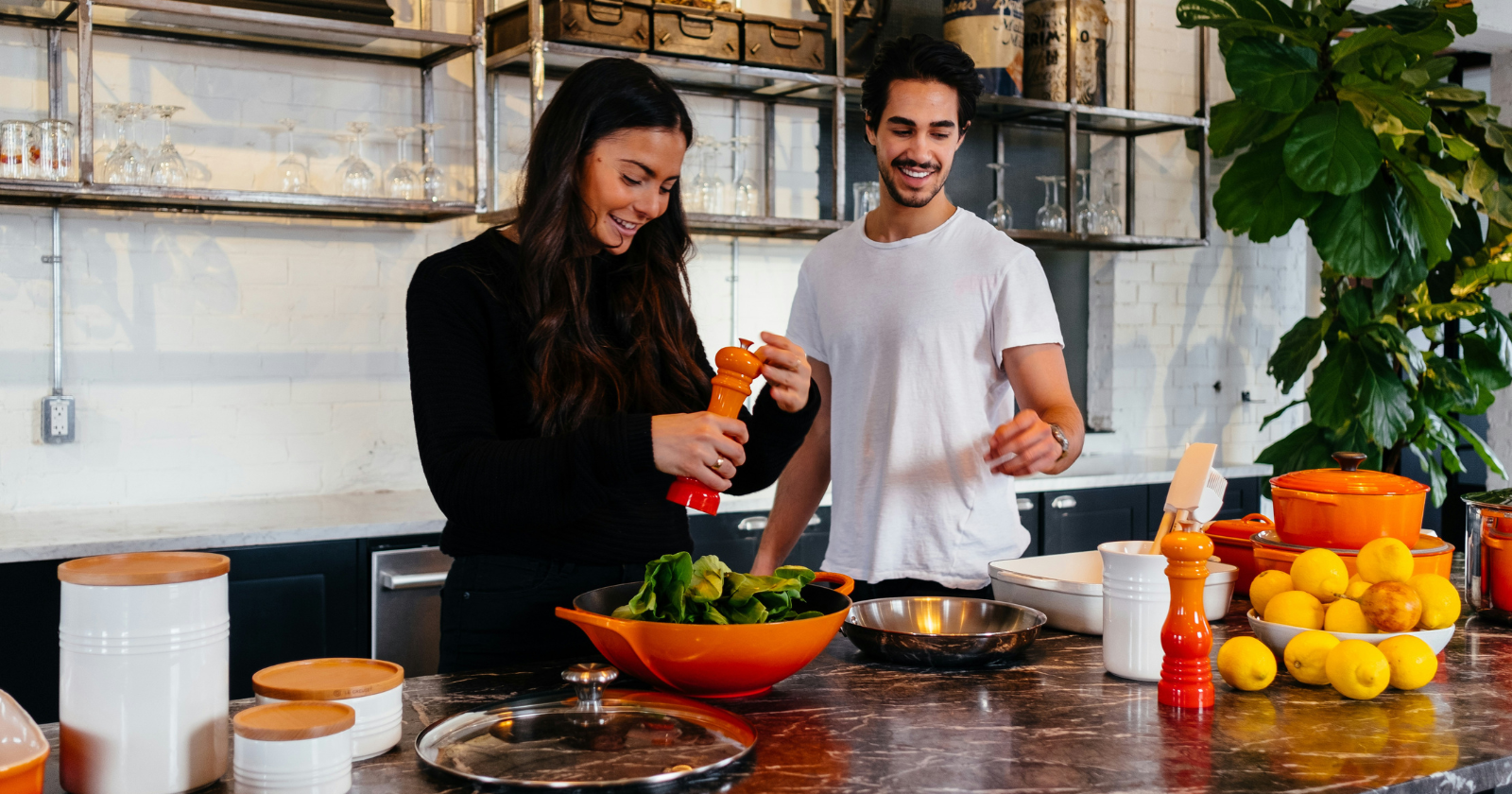 Keeping the counter clear while cooking is partly a private habit and partly a quiet form of consideration — a way of leaving the kitchen usable for whoever moves through it next, without needing to say so out loud